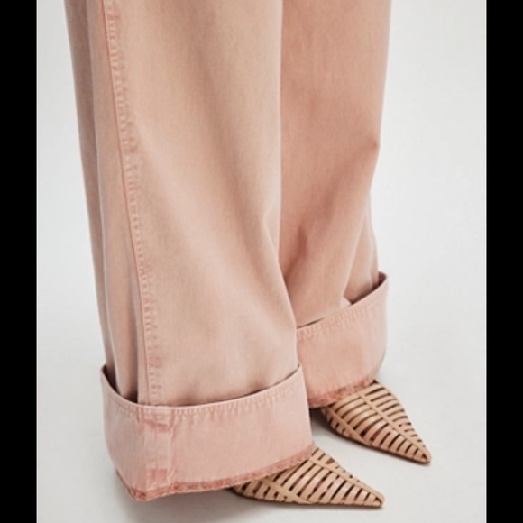 NWT Free People Long Game Chino Pants - Picture 4 of 4